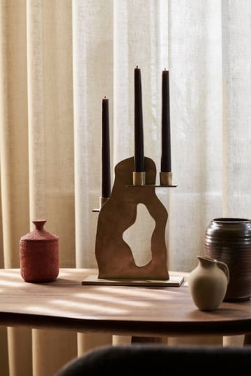 Candelabro Erode 21x27x4 cm - Brass - Ferm Living