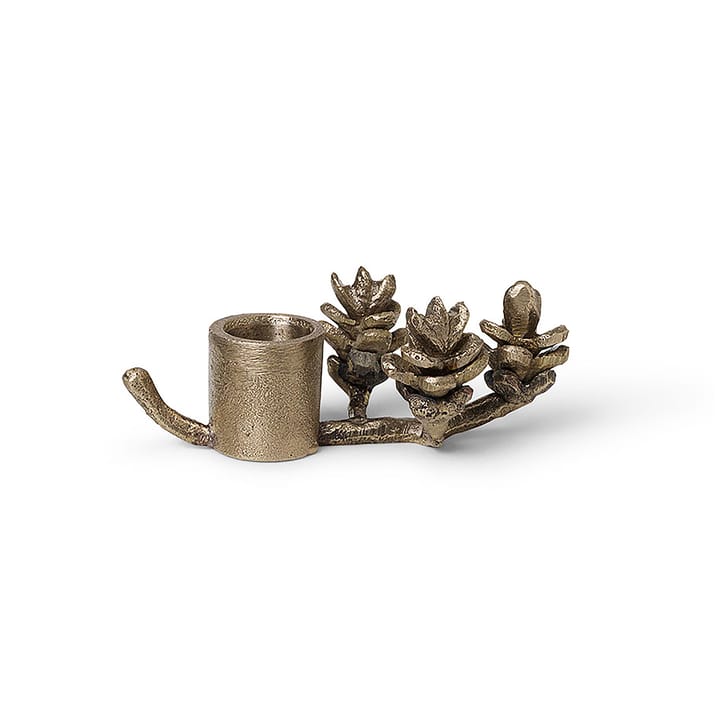 Candelabro Forest 6 cm - latón - Ferm Living