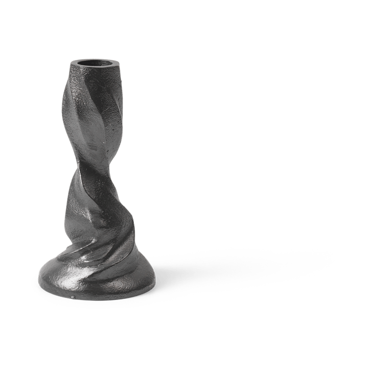 Candelabro Gale 13 cm - Blackened Aluminium - Ferm Living
