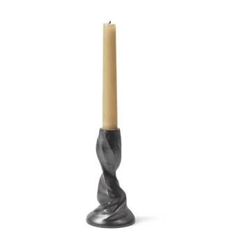 Candelabro Gale 13 cm - Blackened Aluminium - Ferm Living