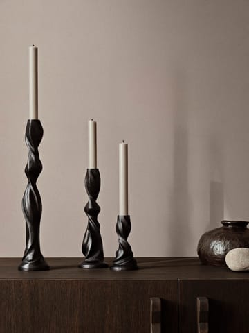 Candelabro Gale 13 cm - Blackened Aluminium - Ferm Living