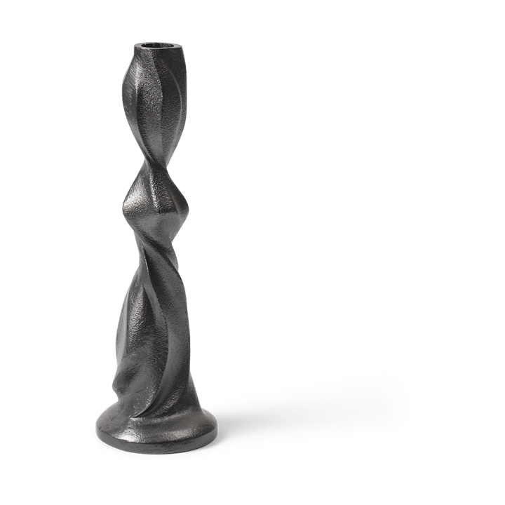 Candelabro Gale 25 cm - Blackened Aluminium - Ferm Living