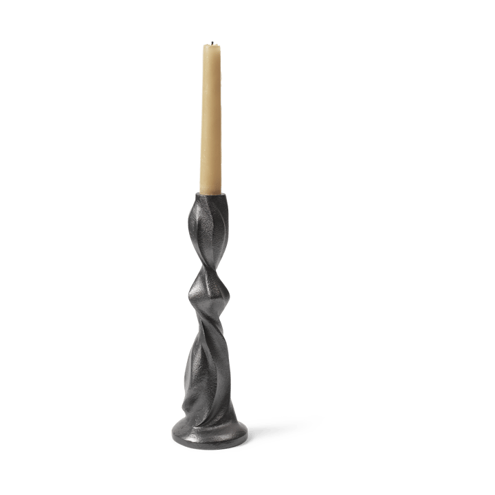 Candelabro Gale 25 cm, Blackened Aluminium Ferm Living