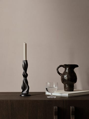 Candelabro Gale 25 cm - Blackened Aluminium - Ferm Living