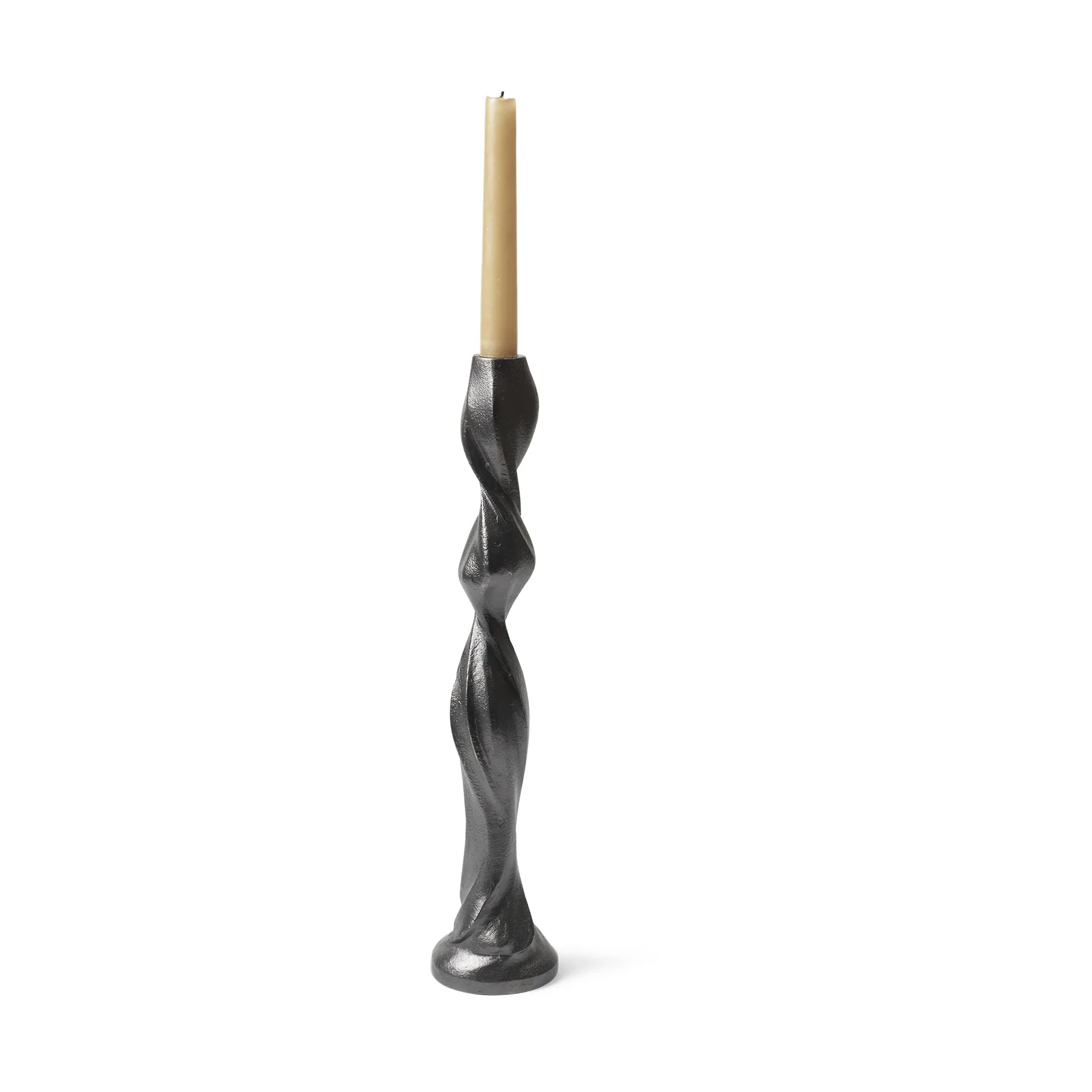Candelabro Gale 38 cm, Blackened Aluminium Ferm Living