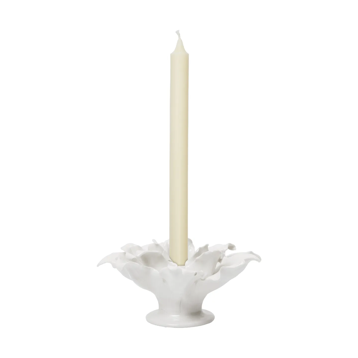 Candelabro Holly Leaf, Off-white Ferm Living