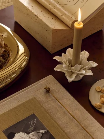 Candelabro Holly Leaf - Off-white - Ferm Living