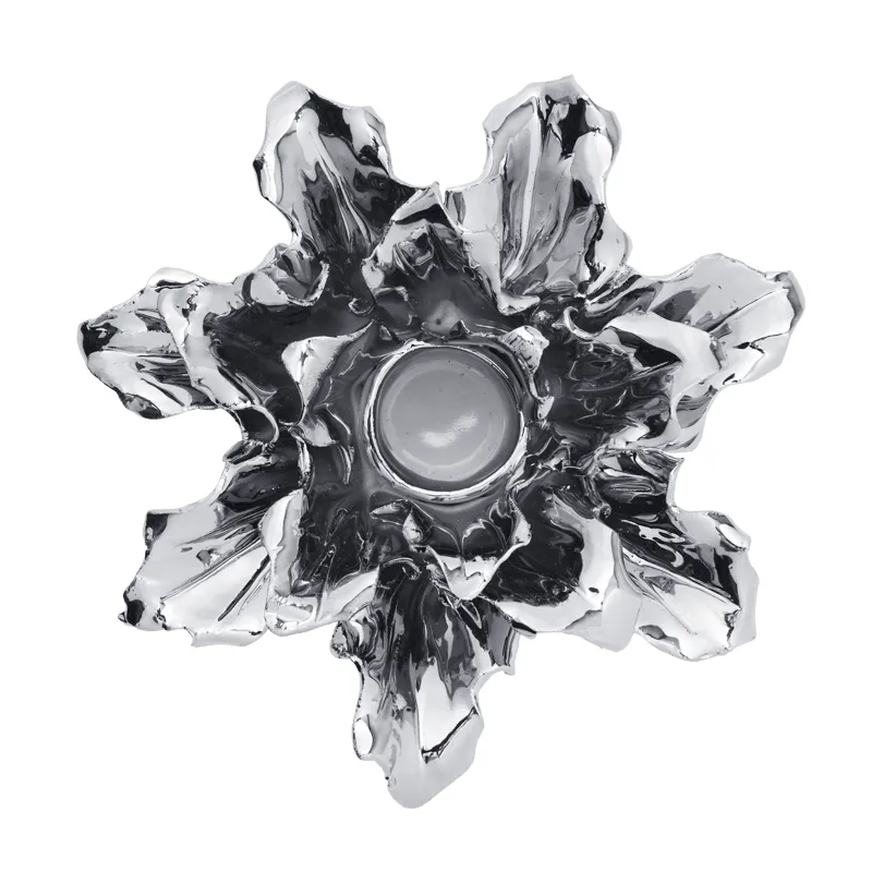 Candelabro Holly Leaf, Plata Ferm Living