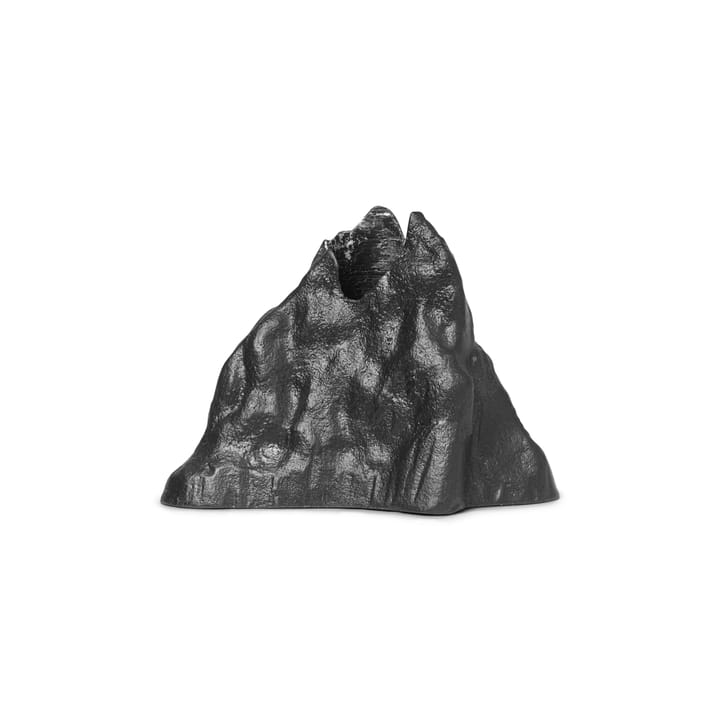 Candelabro Stone 6,8 cm - aluminio negro - ferm LIVING