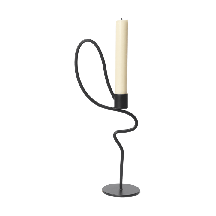 Candelabro Valse high, Negro Ferm Living