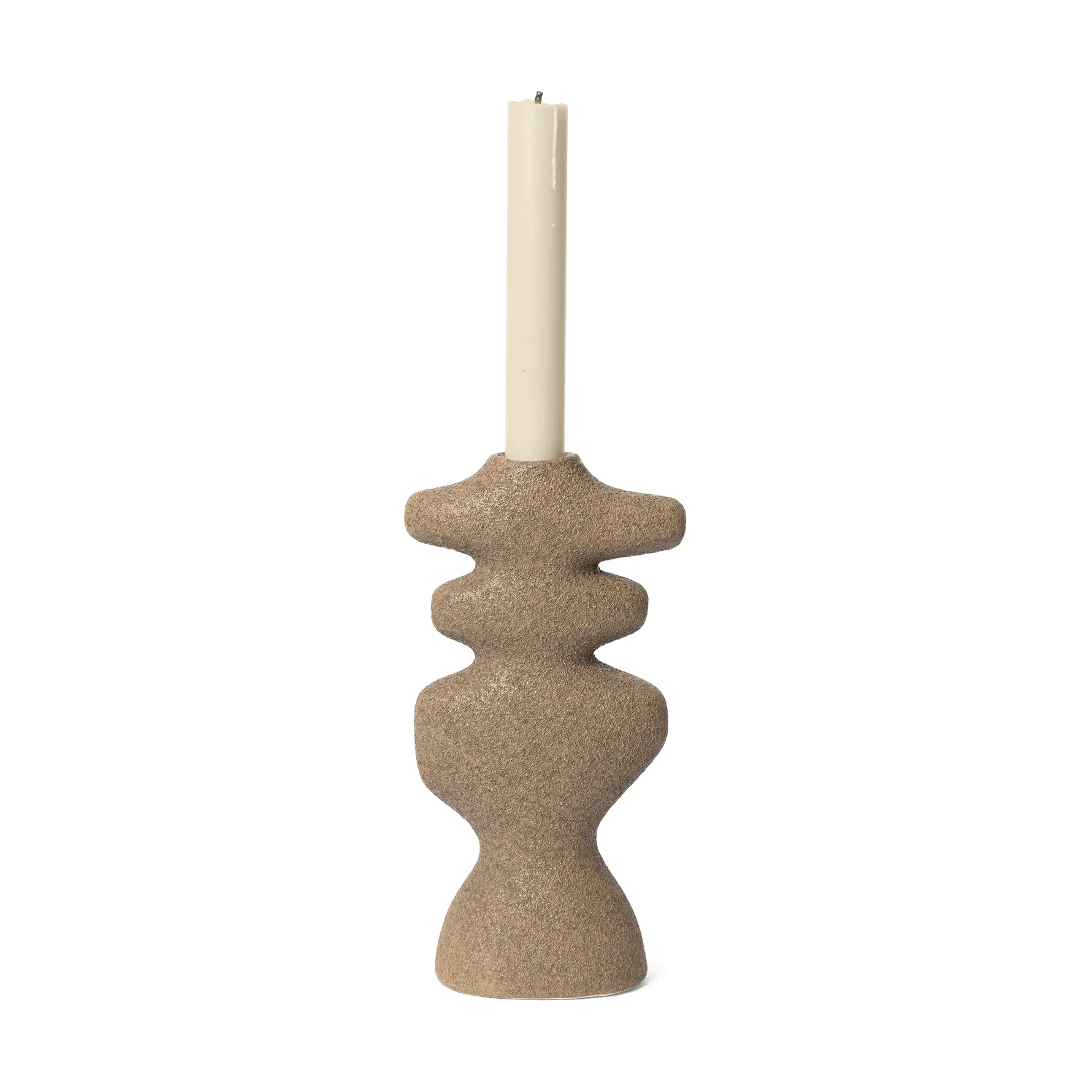 Candelabro Yara large, Arena oscura Ferm Living