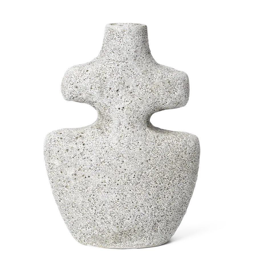 Candelabro Yara medium, Pumice gris Ferm Living