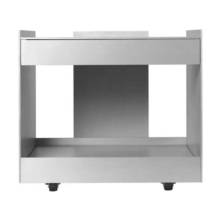 Carrito para servir Lager - Low, Aluminium - Ferm Living
