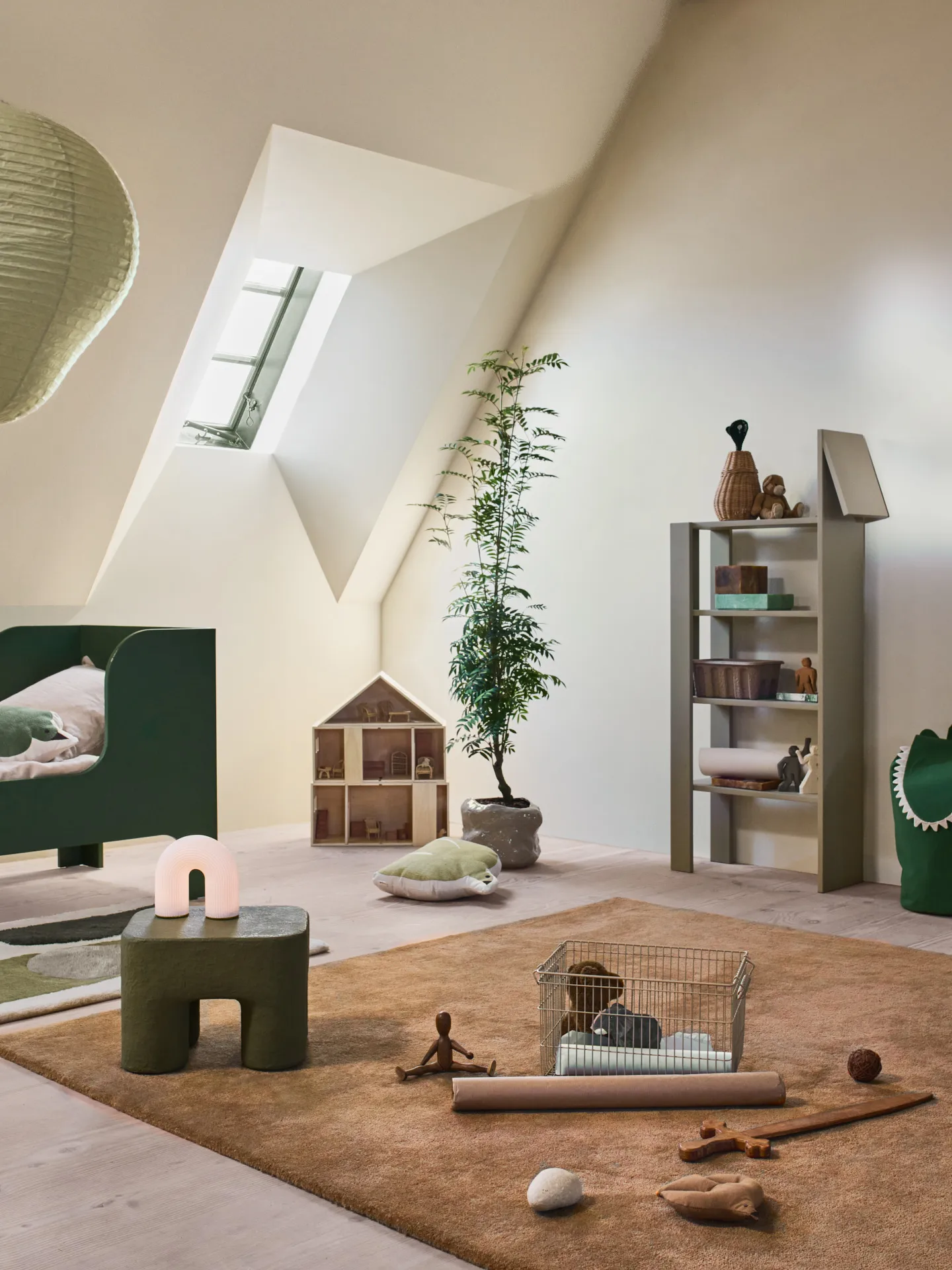 Casa de muñecas plegable Toro, Natural Ferm Living