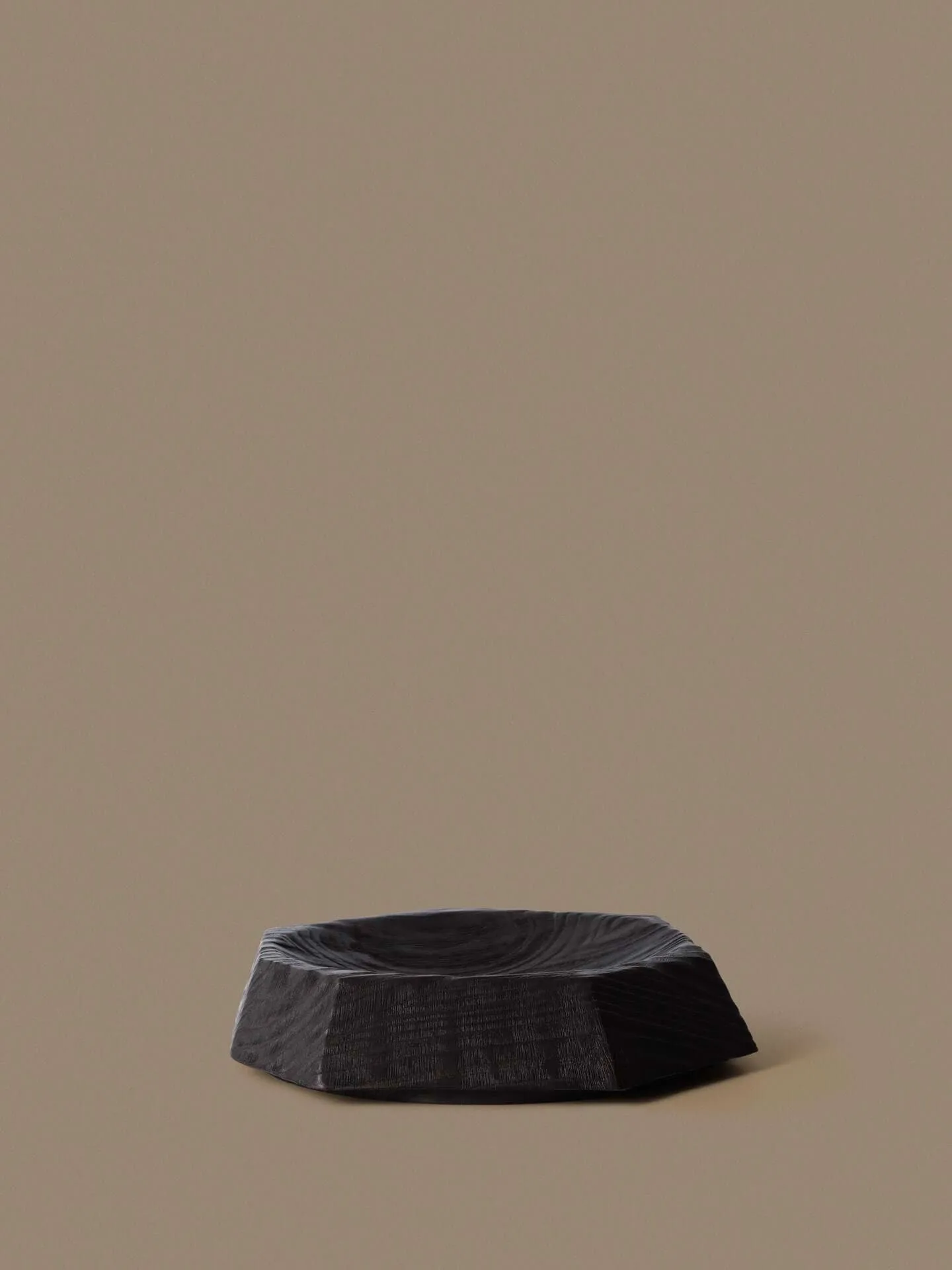 Centro de mesa Koh, Dark brown, 35 cm Ferm Living
