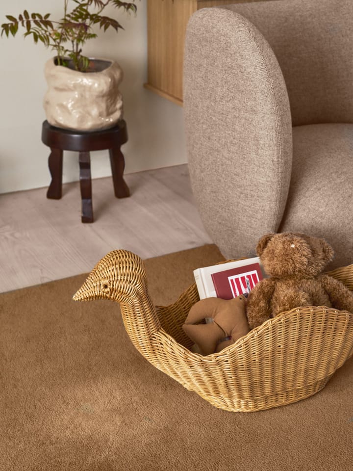 Cesta almacenaje Bird 40x28,5x74 cm, Natural Ferm Living