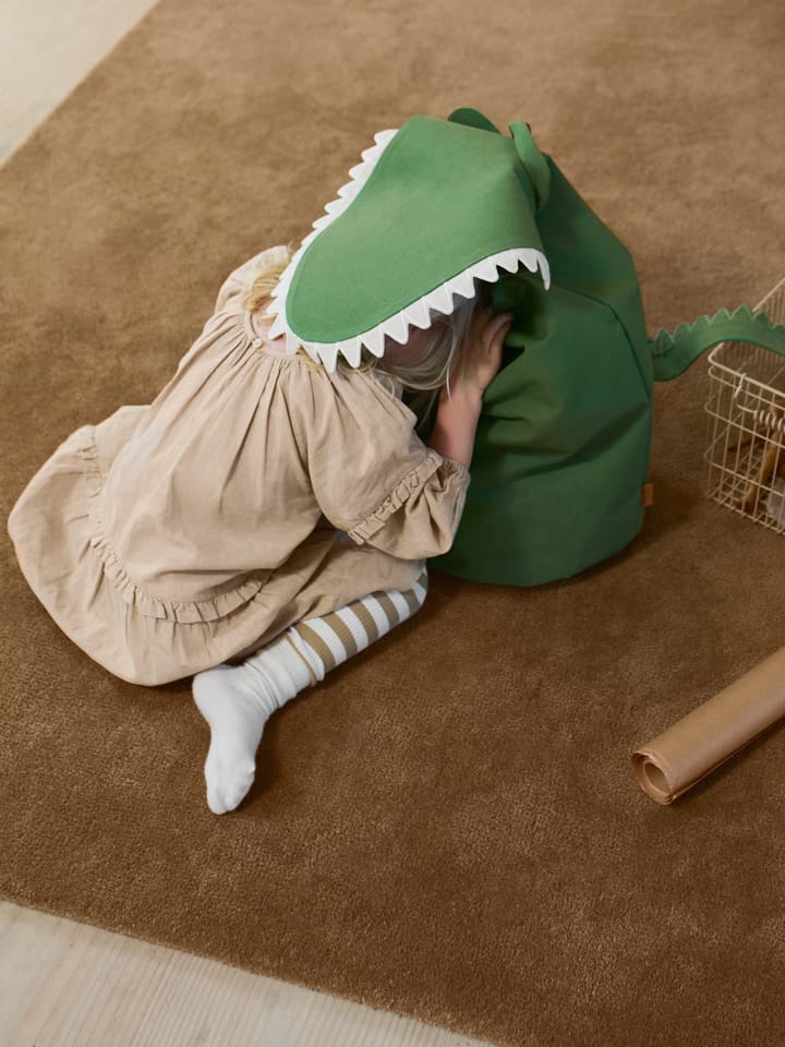 Cesta almacenaje Crocodile 30x50 cm, Artichoke green Ferm Living