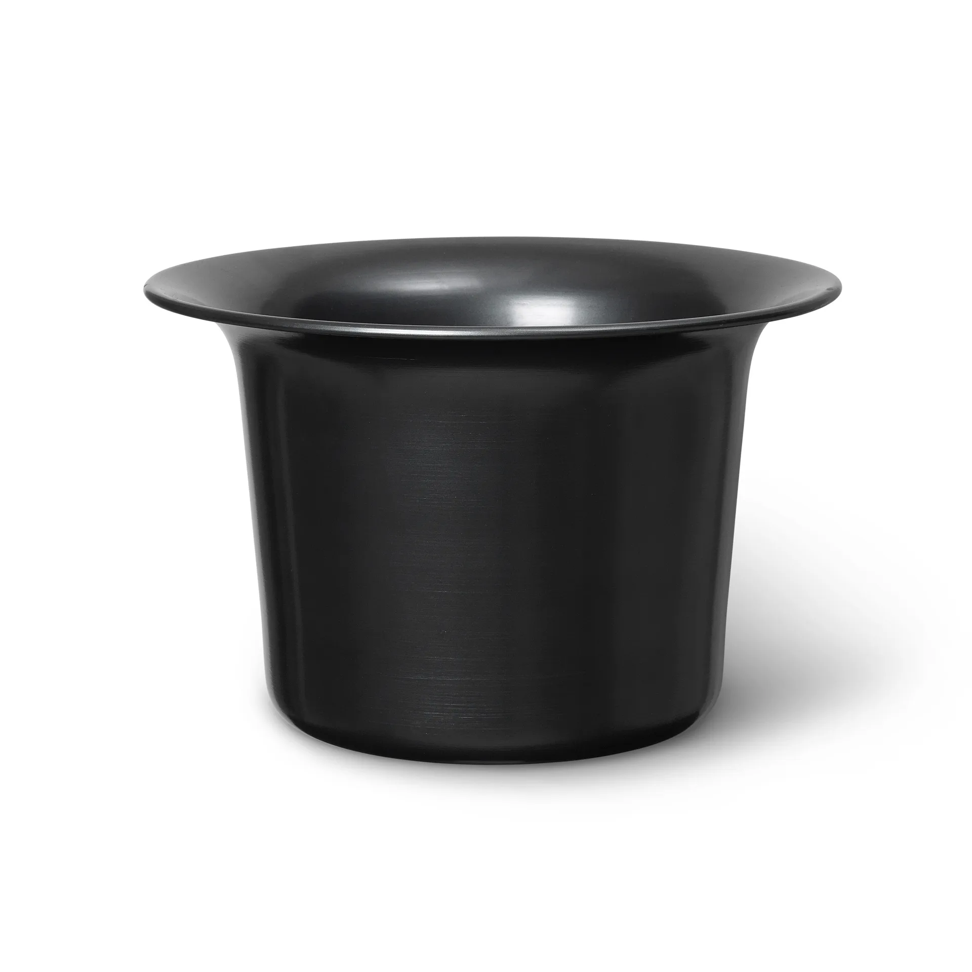 Cesta baja Spun Alu Ø37, Blackened Aluminium Ferm Living