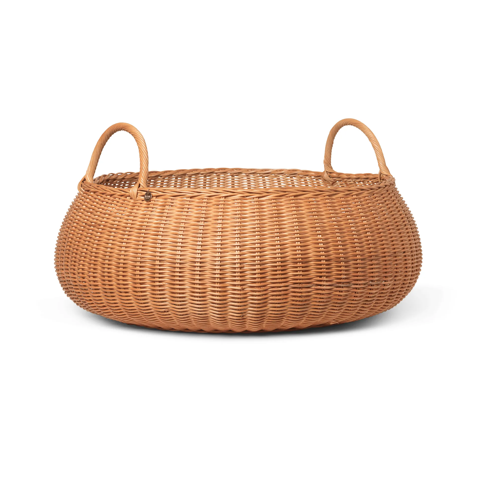 Cesta Braided baja, Natural Ferm Living