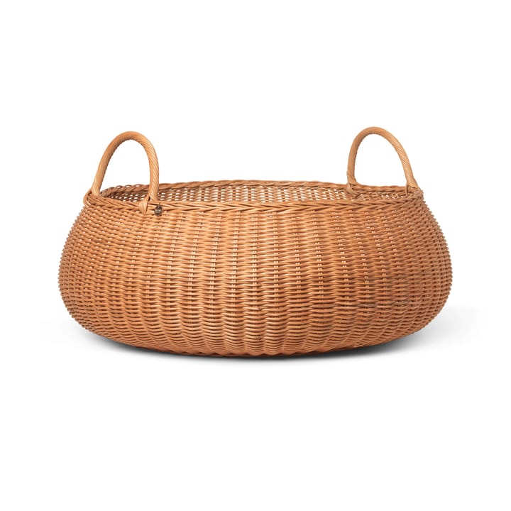 Cesta Braided baja - Natural - ferm LIVING