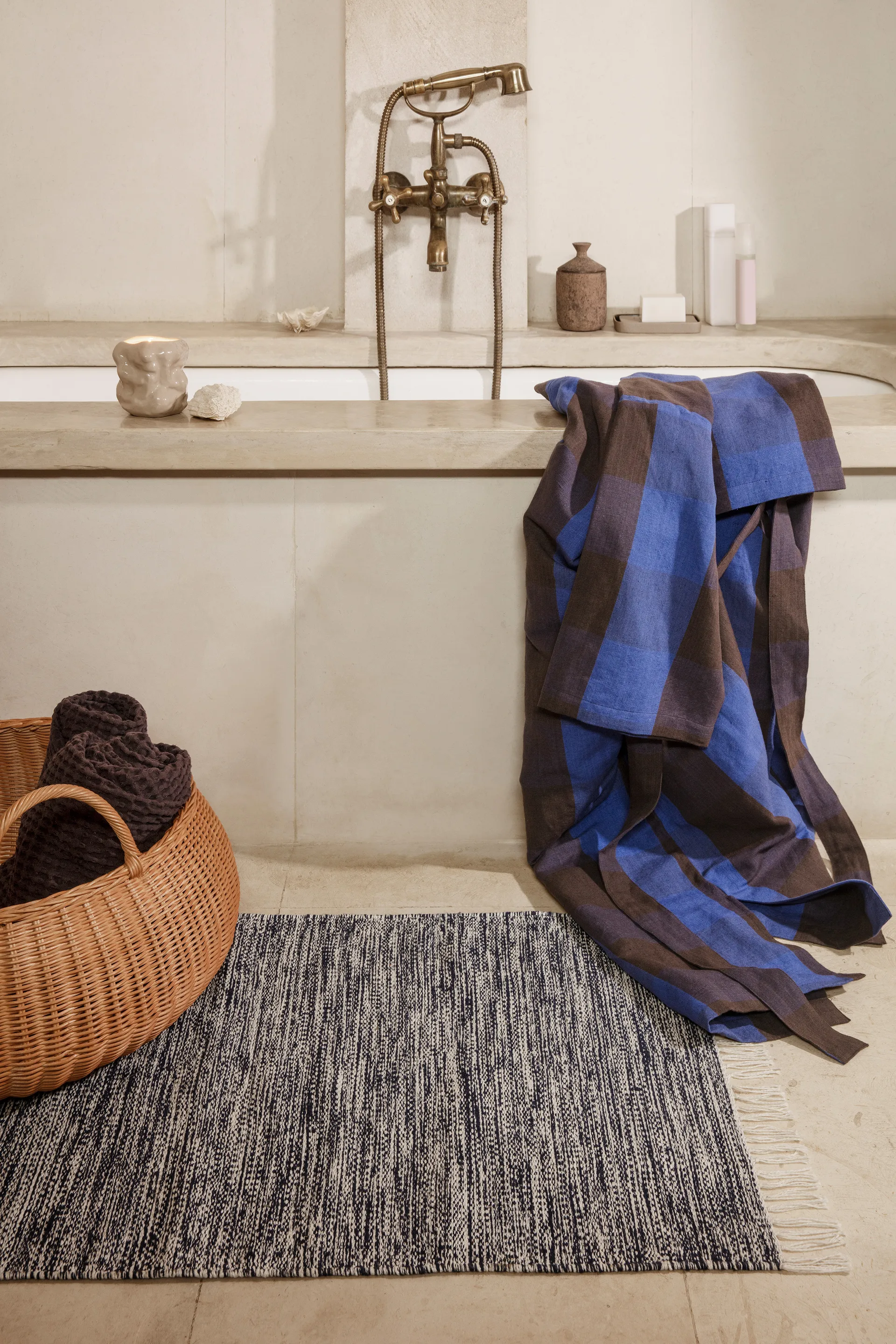 Cesta Braided baja, Natural Ferm Living