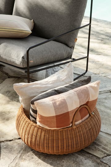 Cesta Braided baja - Natural - ferm LIVING