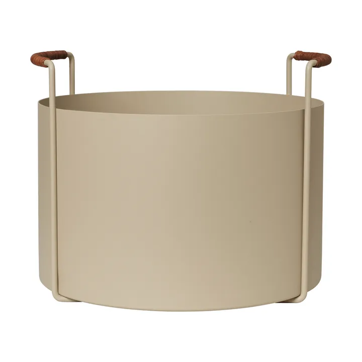 Cesta para leña Port, 42x40x32,4 cm - Cachemira - Ferm Living