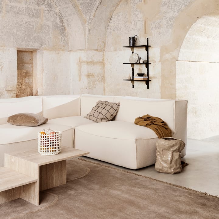 Cesta trenzada Ceramic Ø23,5 cm, Off white Ferm Living