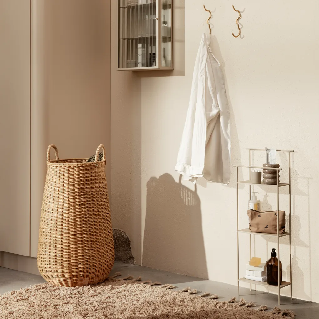 Cesto de lavandería Ferm Living mimbre | Ferm Living | Tienda online