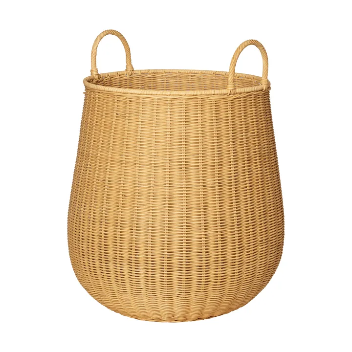 Cesto de ropa Braided - Medium, natural - Ferm Living