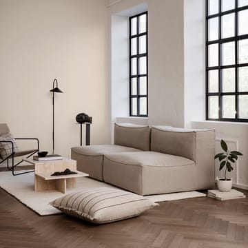 Cojín Calm camel-black - 78x78 cm - Ferm Living