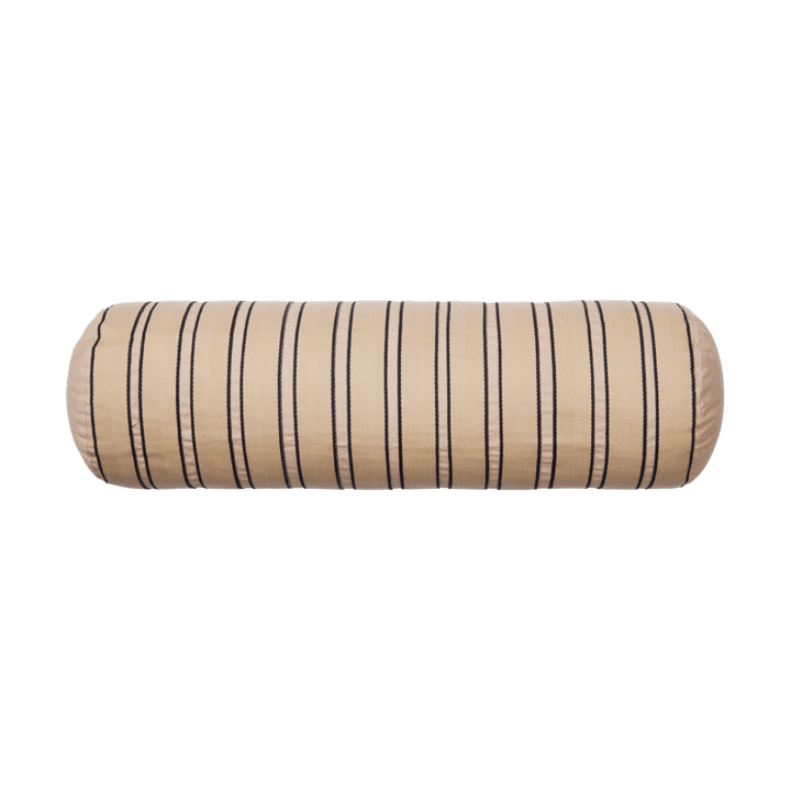 Cojín cilíndrico Twill bolster - Cashmere-black - Ferm Living