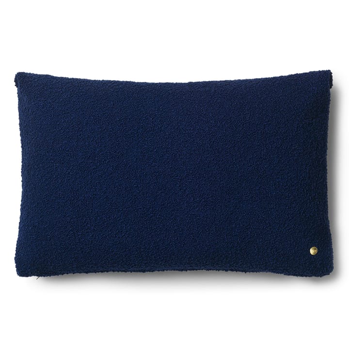 Cojín Clean bouclé 40x60 cm - Deep Blue - Ferm LIVING