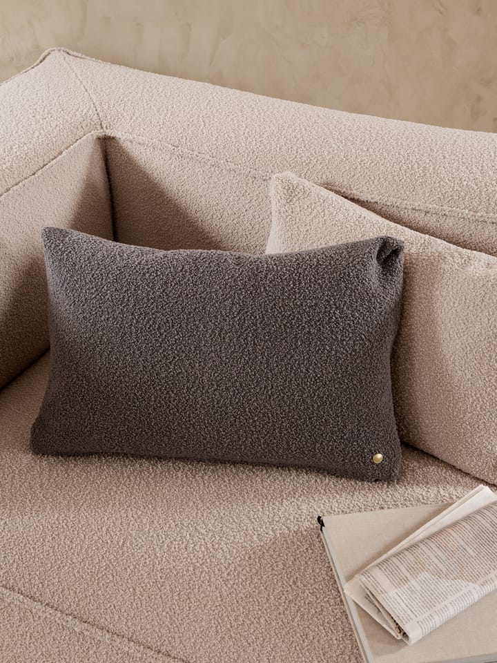 Cojín Clean bouclé 40x60 cm, Grey Ferm Living