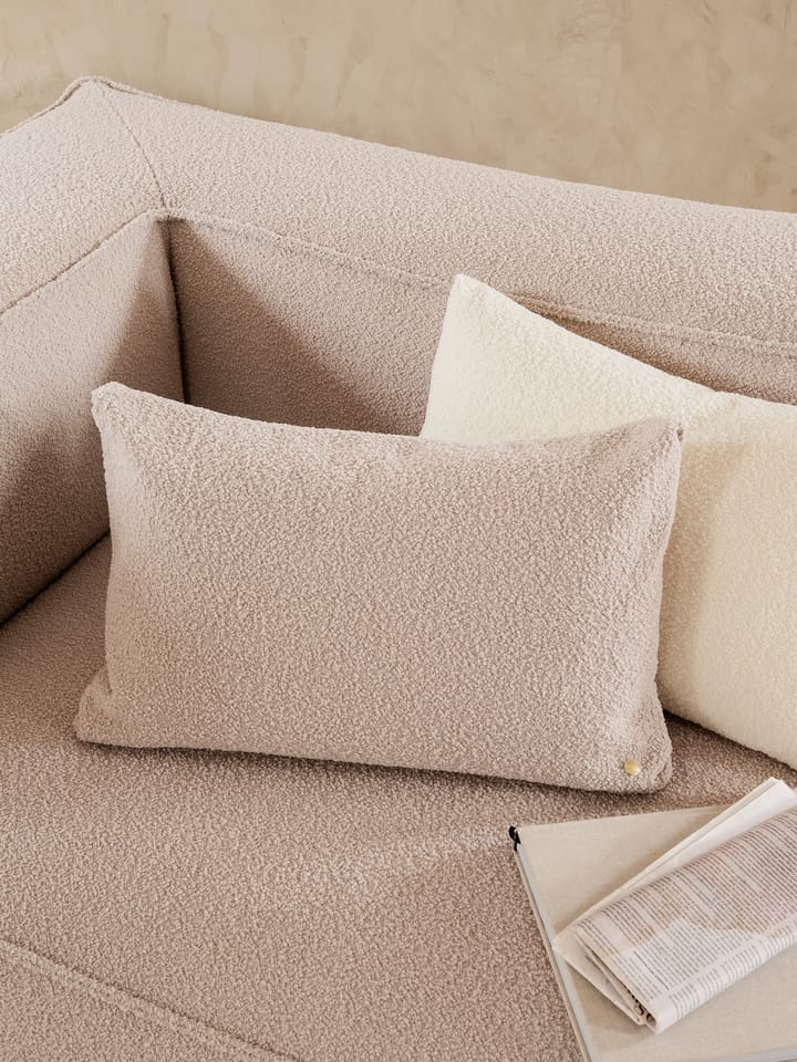 Cojín Clean bouclé 40x60 cm, Natural Ferm Living