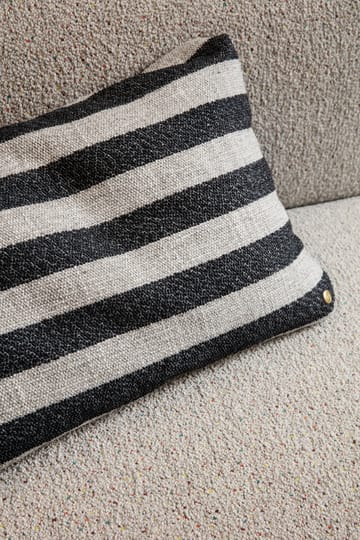 Cojín Clean Louisiana 40x60 cm - Sand-black - Ferm Living