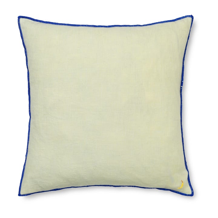 Cojín Contrast lino 40x40 cm - Mint - Ferm LIVING