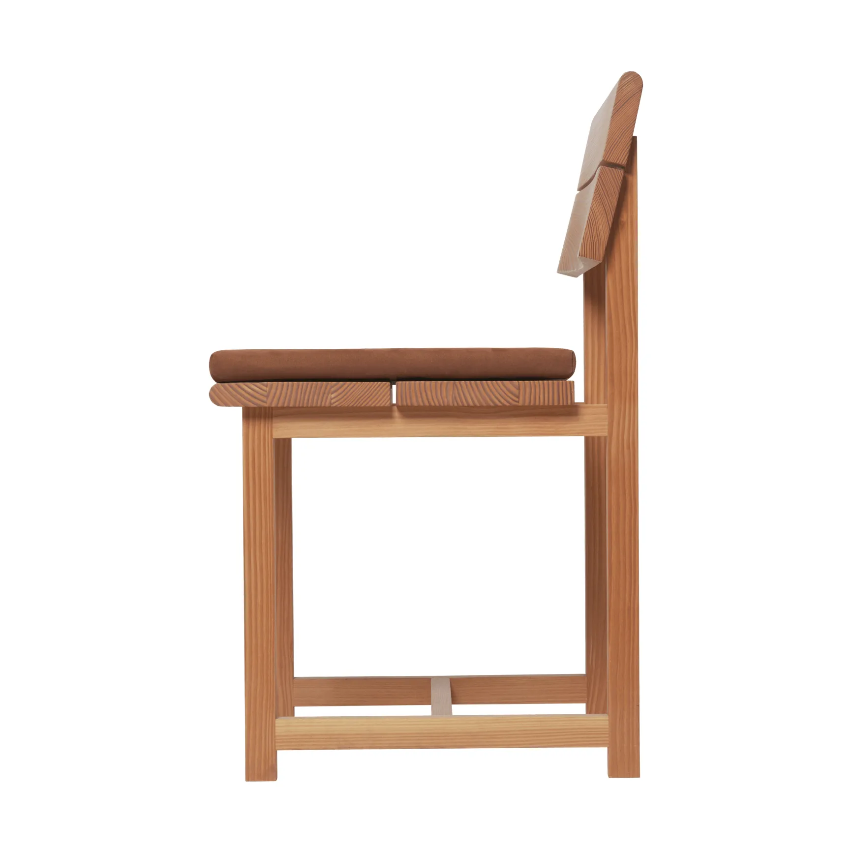 Cojín de asiento Align, Brown clay, 40x40 cm Ferm Living