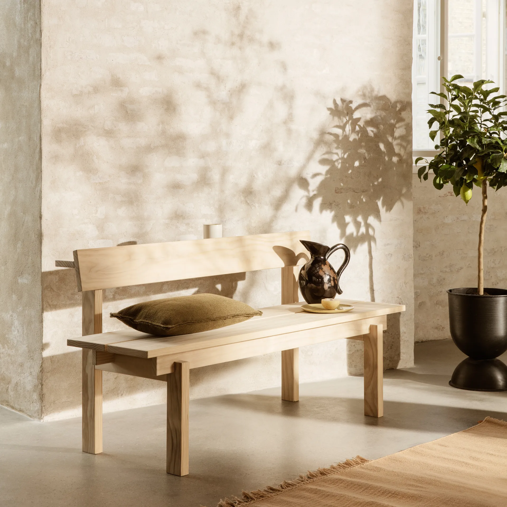 Cojín Desert 28x53 cm, Olive Ferm Living