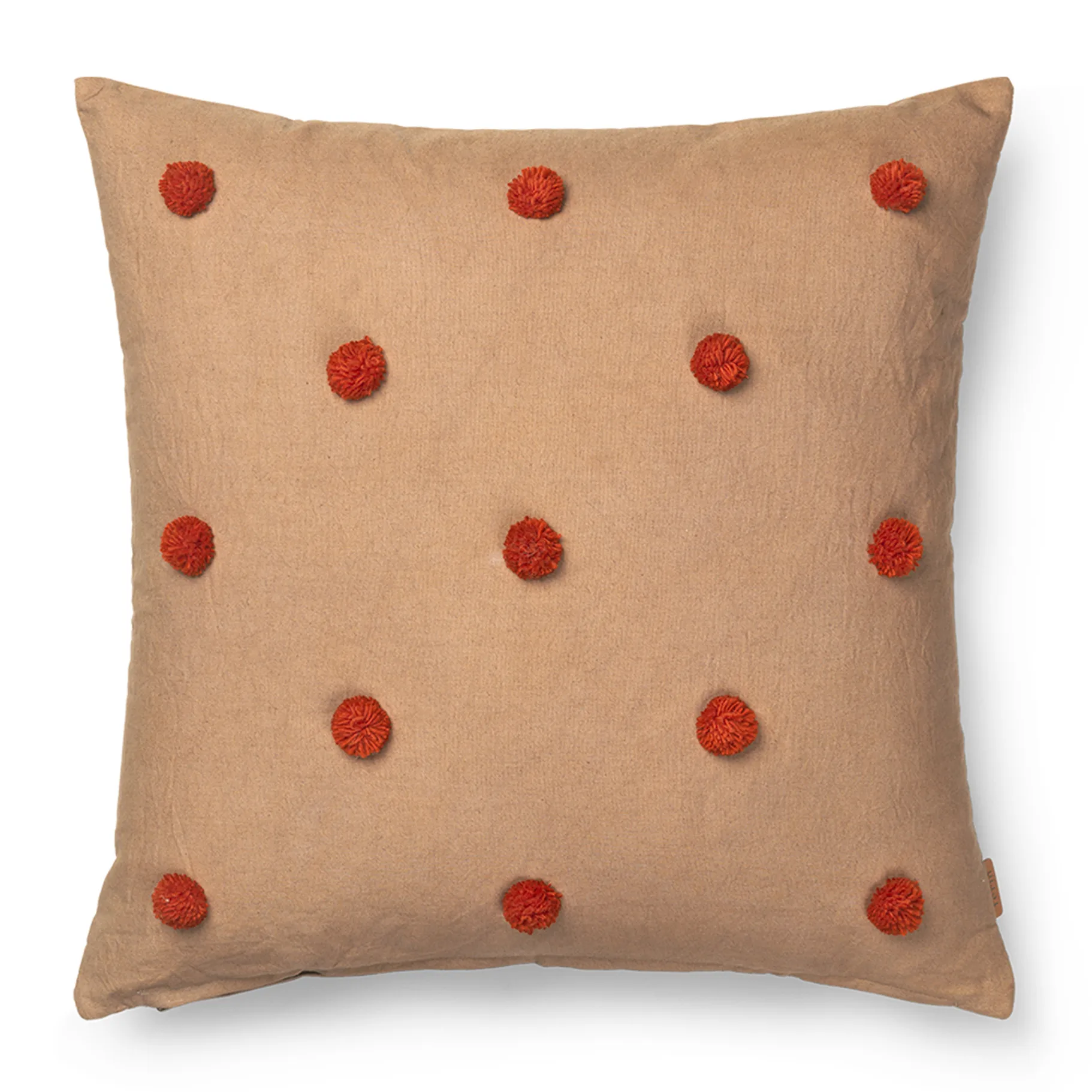 Cojín Dot 50x50 cm, Camel-red Ferm Living