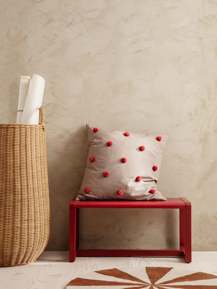 Cojín Dot 50x50 cm, Camel-red Ferm Living