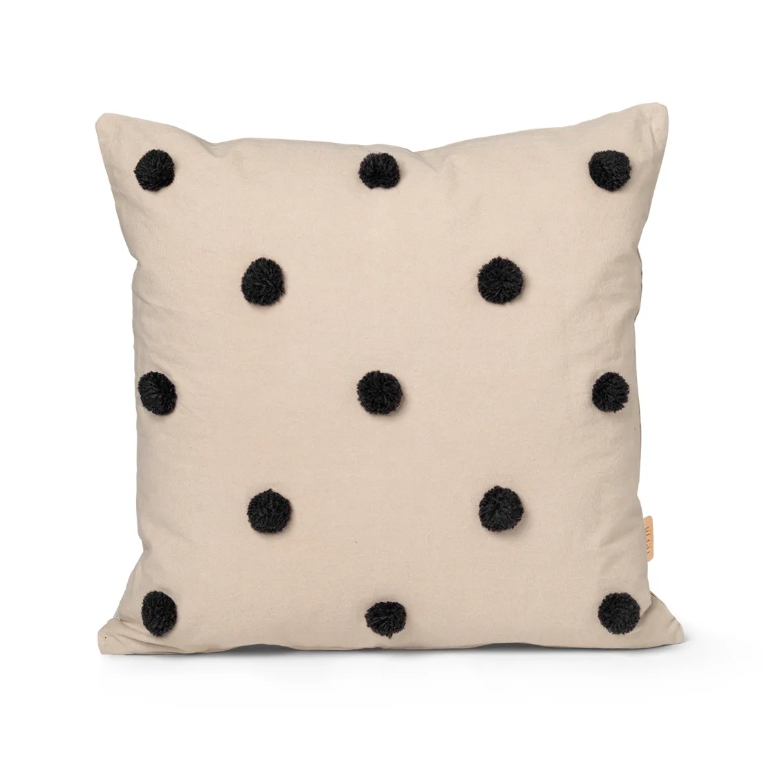 Cojín Dot 50x50 cm, Sand-black Ferm Living