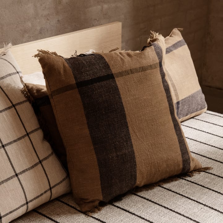 Cojín Dry 50x50 cm, Sugar kelp-black Ferm Living