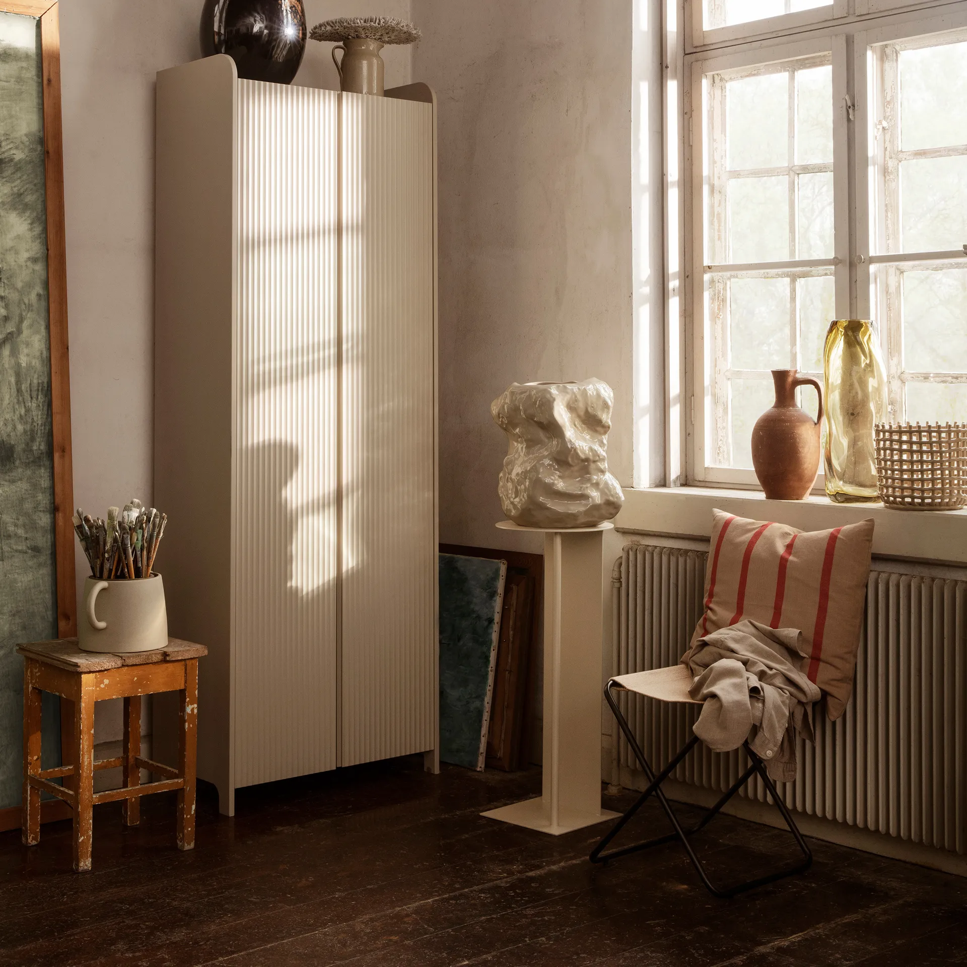 Cojín Grand 50x50 cm, Camel-red Ferm Living