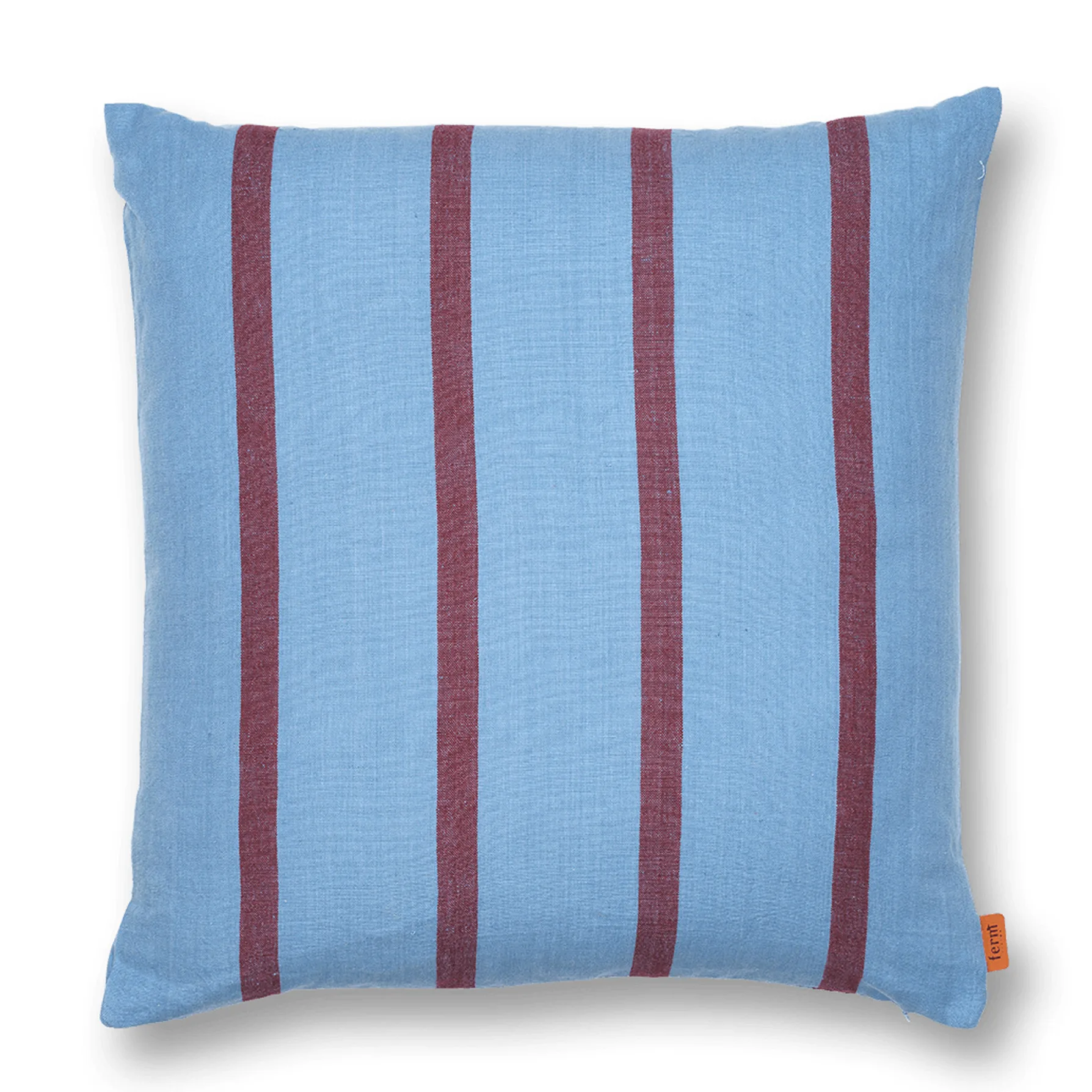 Cojín Grand 50x50 cm, Faded blue-burgundy Ferm Living