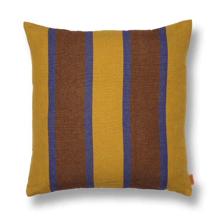 Cojín Grand 50x50 cm - Lime-bright blue-chocolate - Ferm LIVING