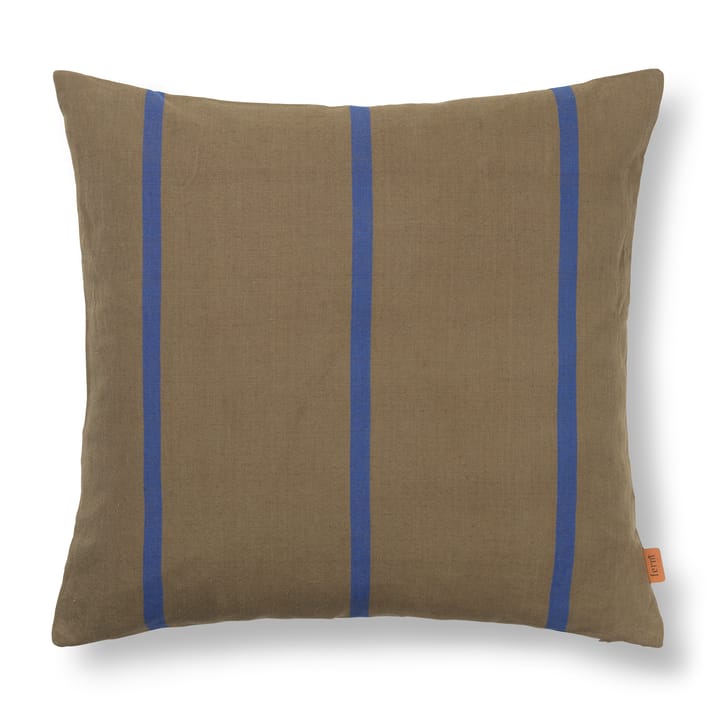 Cojín Grand 50x50 cm - Olive-bright blue - ferm LIVING