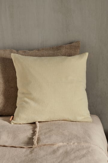 Cojín Heavy Linen 50x50 cm - Lemon - Ferm Living