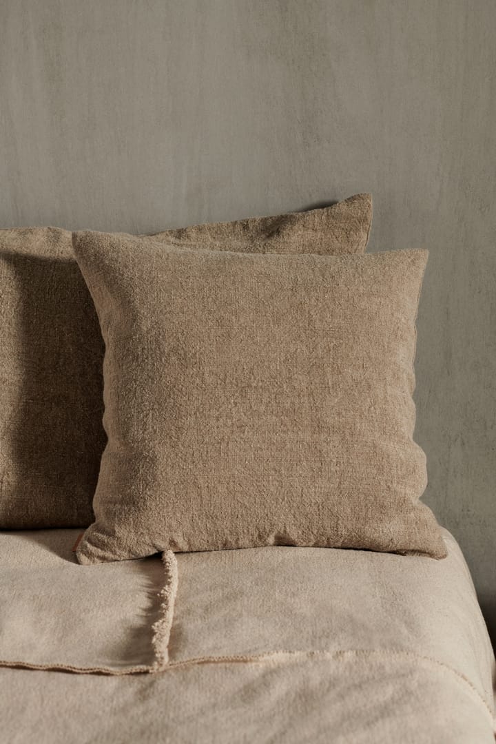 Cojín Heavy Linen 50x50 cm, Natural Ferm Living