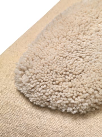 Cojín Lay 50x50 cm - Sand / Off-white - Ferm Living